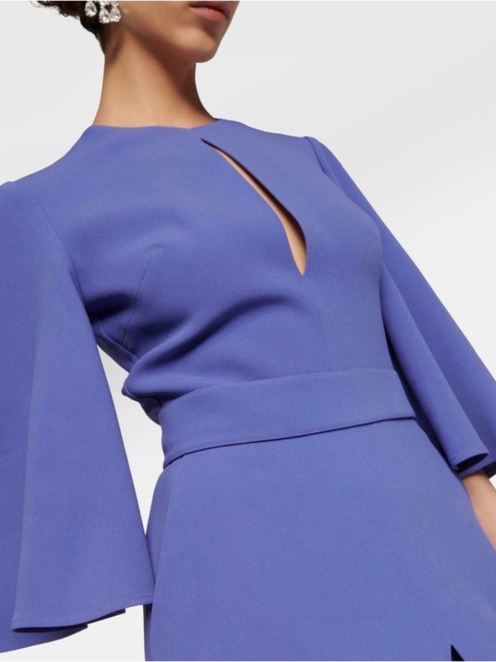 Elie Saab Crêpe jumpsuit - Picture 4 of 13